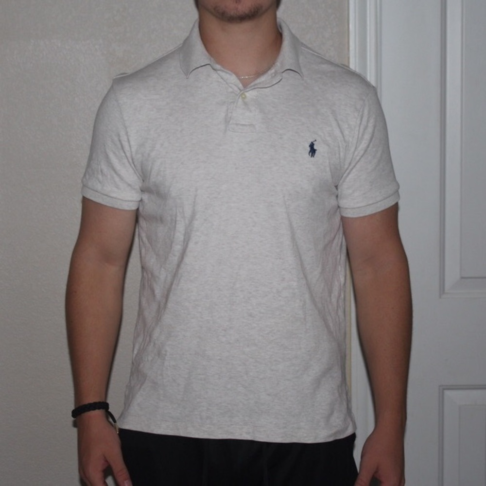 Cream Polo Shirt